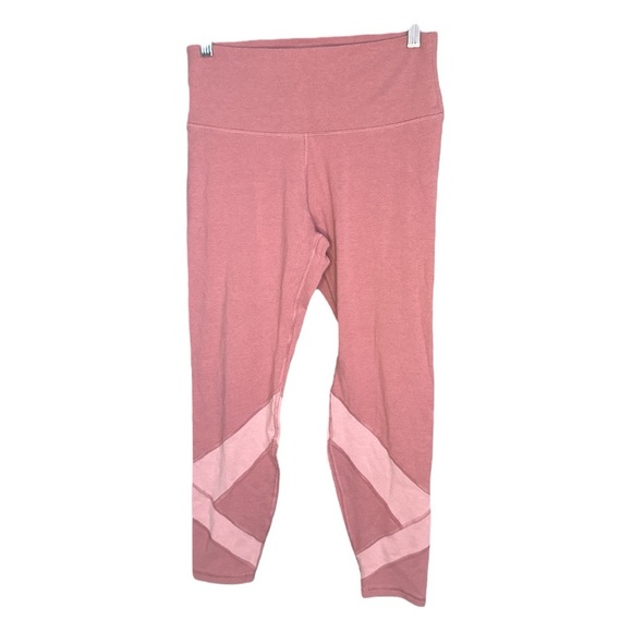 Old Navy Active Balance High Waisted 7/8 Leggings Pink size Large - Picture 1 of 4